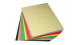 Farebný recyklovaný papier A4 80gr.DÚHA 10 farieb, 500 listov